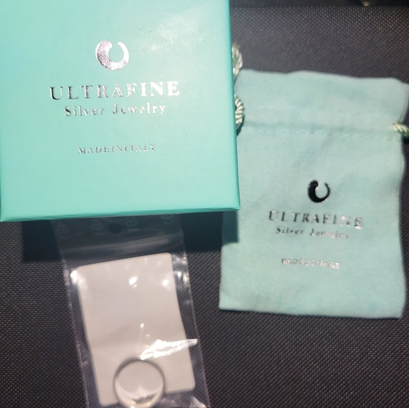 Ultrafine Silver Wedding Band - Picture 5 of 5